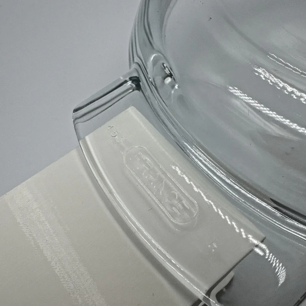 Vintage‎ PYREX de Corning France 453H  Clear Glass Lid for 1 qt Casserole Dish